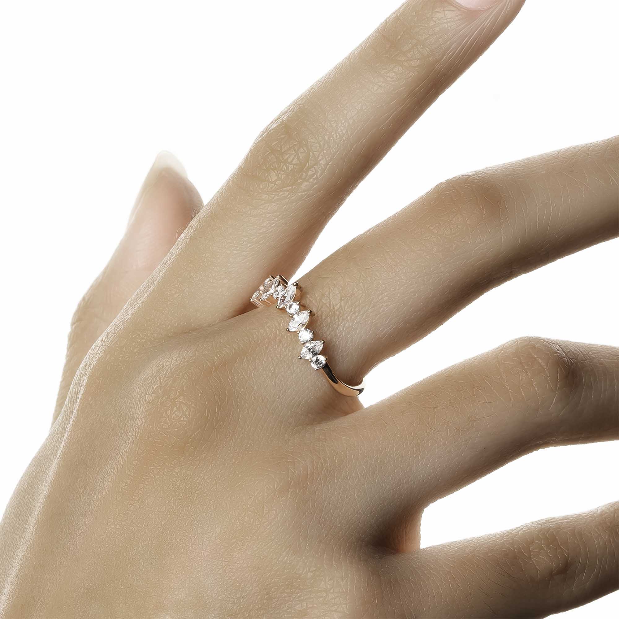 Cincin Emas 7k - Belleva Gold Ring - Juene x Cassandra Lee Enchanted Collection - Juene Jewelry - Juene