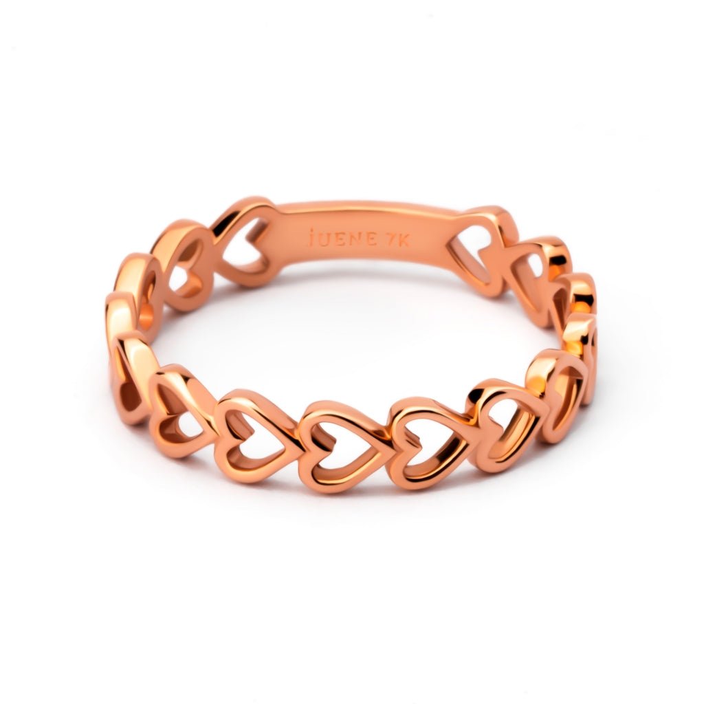 Cincin Emas 7k - Beloved Gold Ring - Treasure Collection - Juene Jewelry - Juene