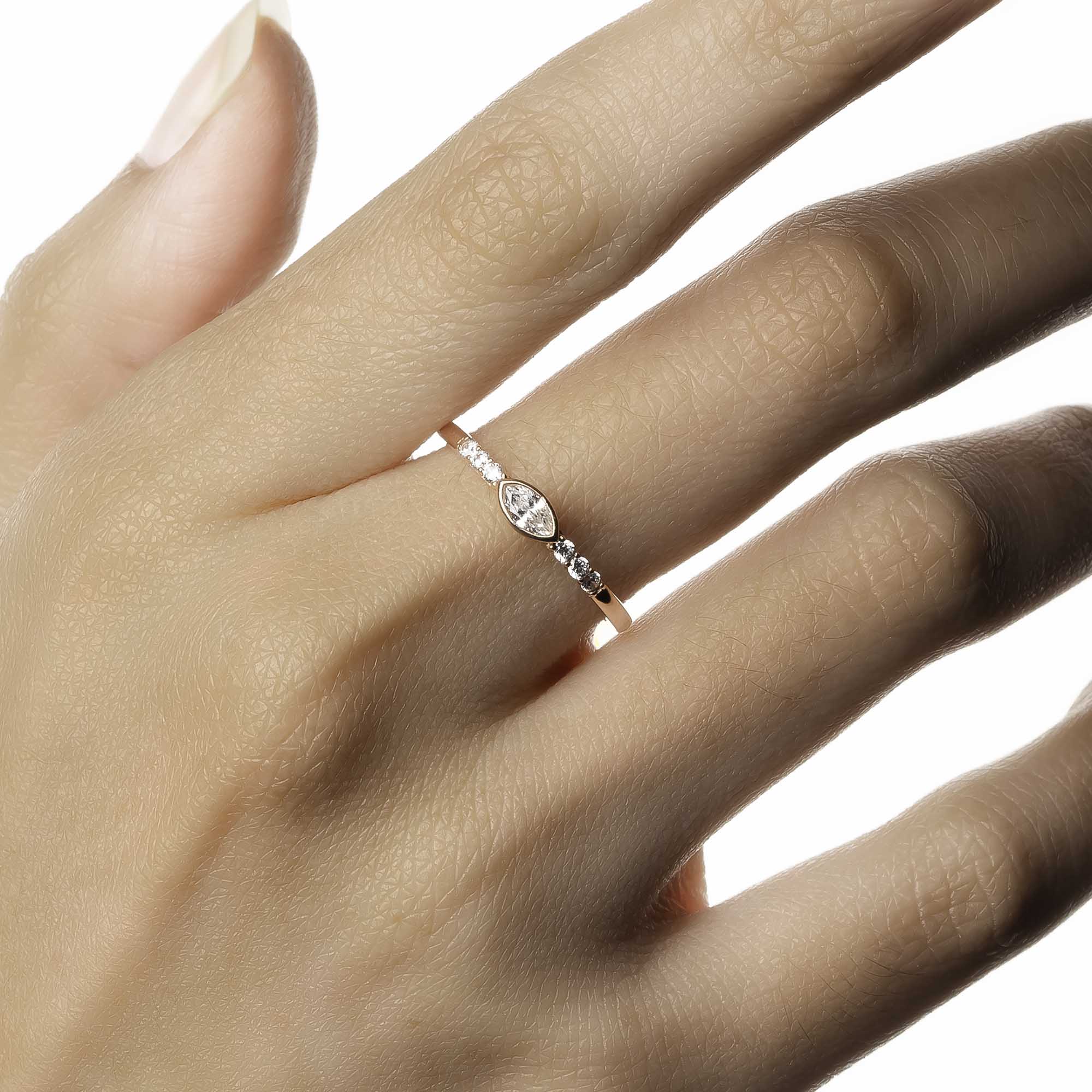 Cincin Emas 7k - Bliss Gold Ring - Juene x Cassandra Lee Enchanted Collection - Juene Jewelry - Juene