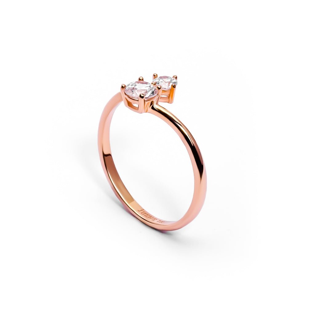 Cincin Emas 7k - Clarie Gold Ring - Garden Collection - Juene Jewelry - Juene