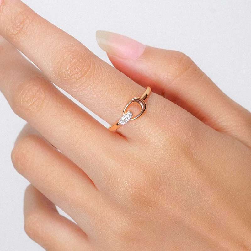 Cincin Emas 7k - Coppen Gold Ring - Luxia Collection - Juene Jewelry - Juene
