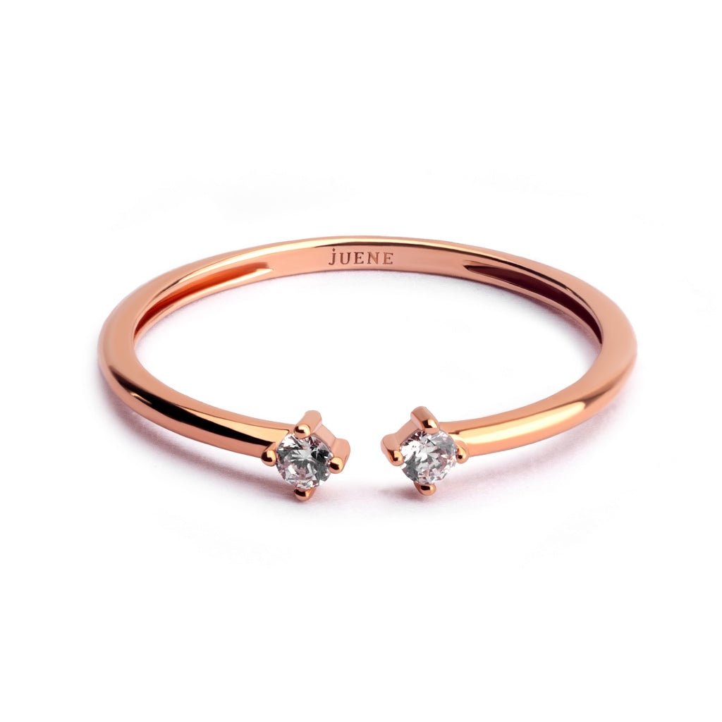Cincin Emas 7k - Dera Gold Ring - Fivera Collection - Juene Jewelry - Juene