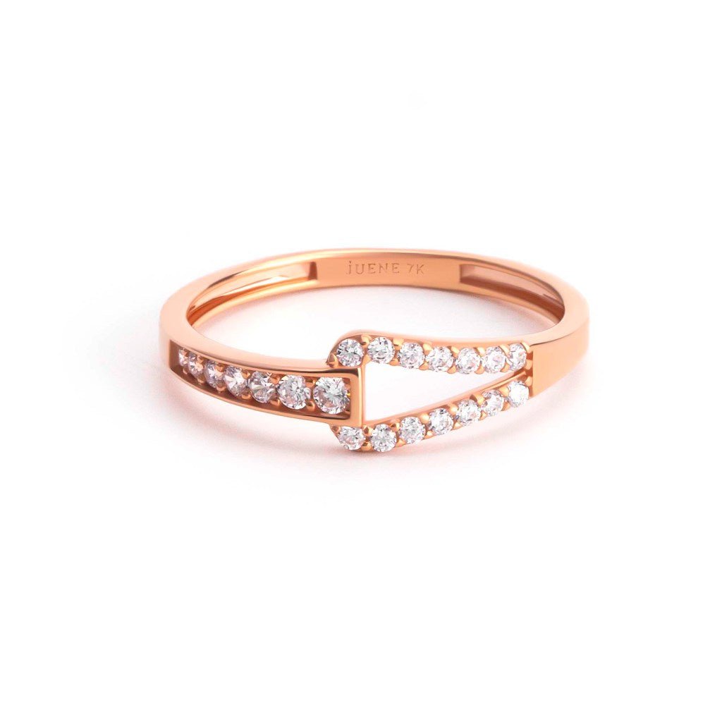 Cincin Emas 7k - Edith Gold Ring - Adorn Collection - Juene Jewelry - Juene