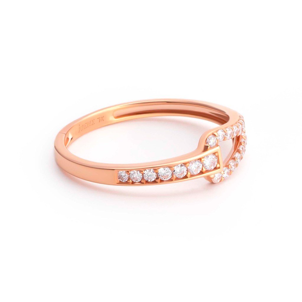 Cincin Emas 7k - Edith Gold Ring - Adorn Collection - Juene Jewelry - Juene