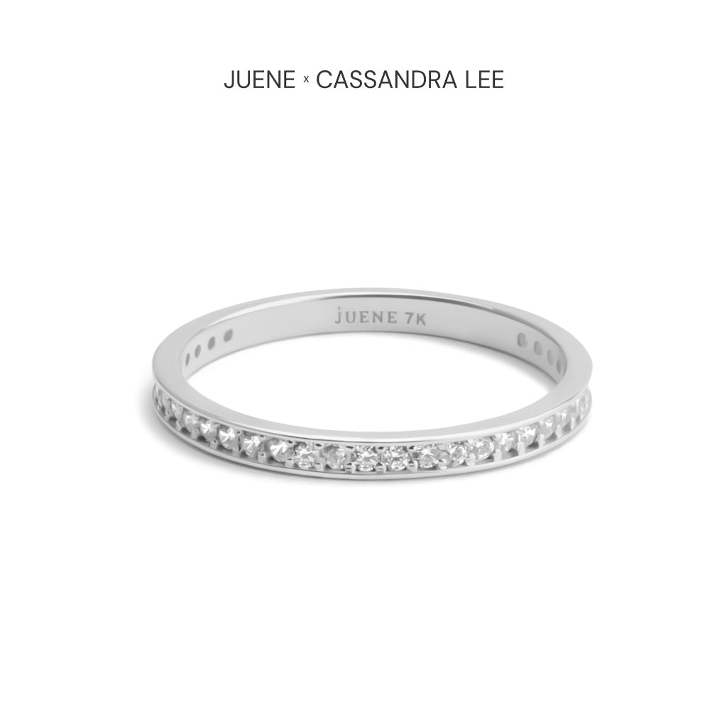 Cincin Emas 7k - Evermore Gold Ring - With Love Collection - Cassandra Lee x Juene Jewelry - Juene