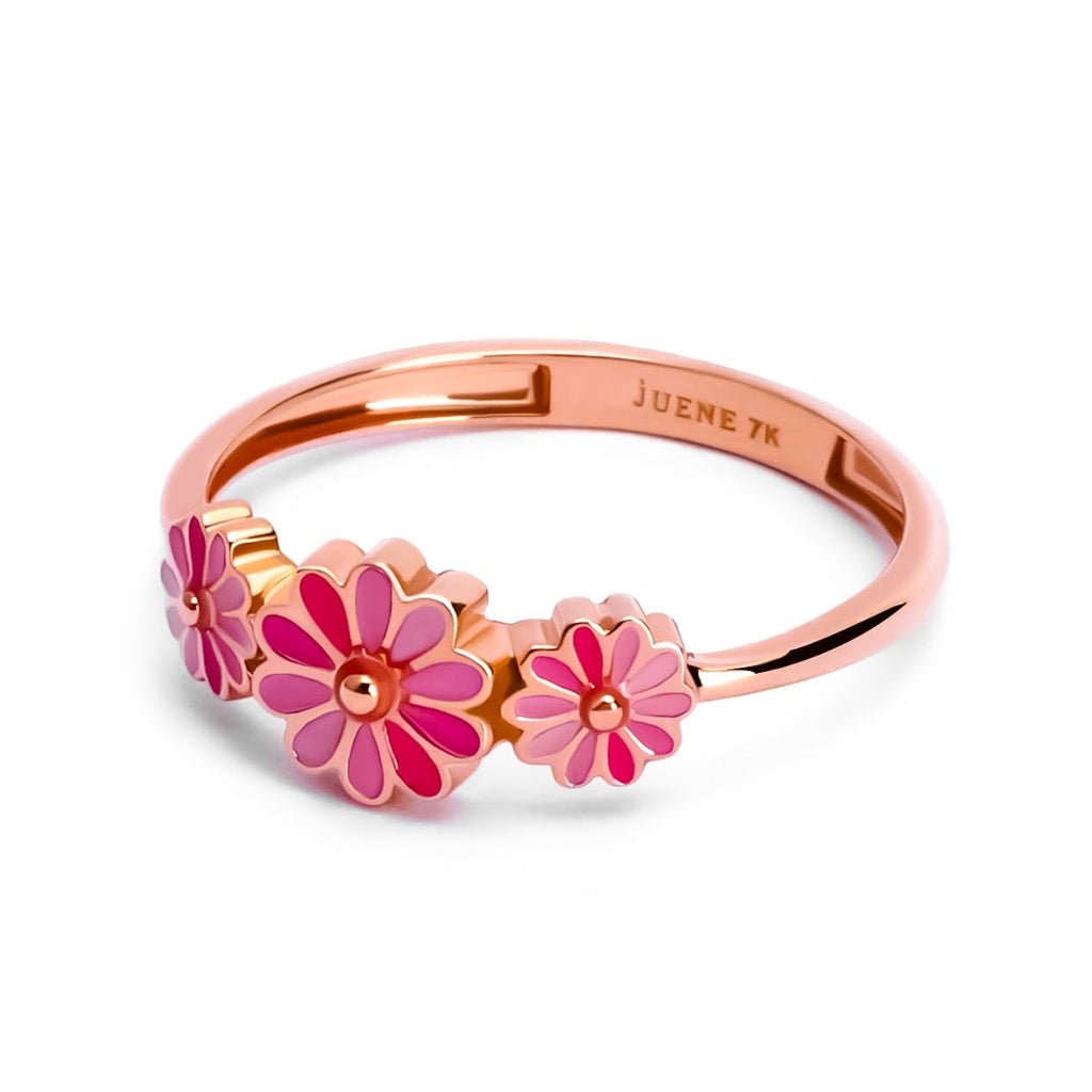 Cincin Emas 7k - Fira Gold Ring - Cherish Collection - Juene Jewelry - Juene