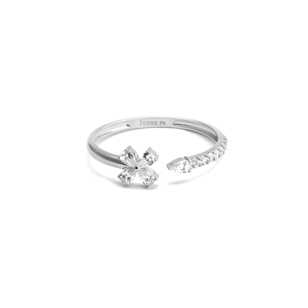 Cincin Emas 7k - Izza Gold Ring - Huda Collection - Juene Jewelry - Juene