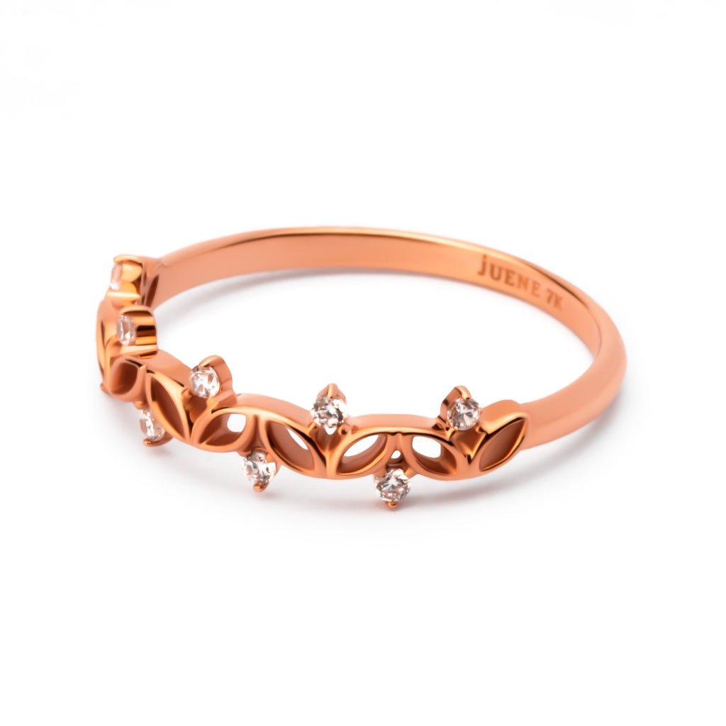 Cincin Emas 7k - Jeda Gold Ring - Treasure Collection - Juene Jewelry - Juene