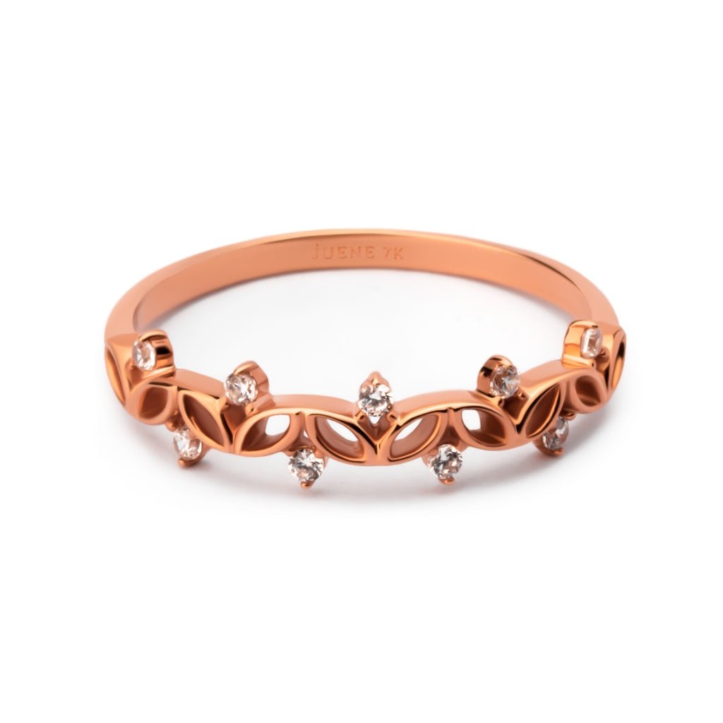 Cincin Emas 7k - Jeda Gold Ring - Treasure Collection - Juene Jewelry - Juene