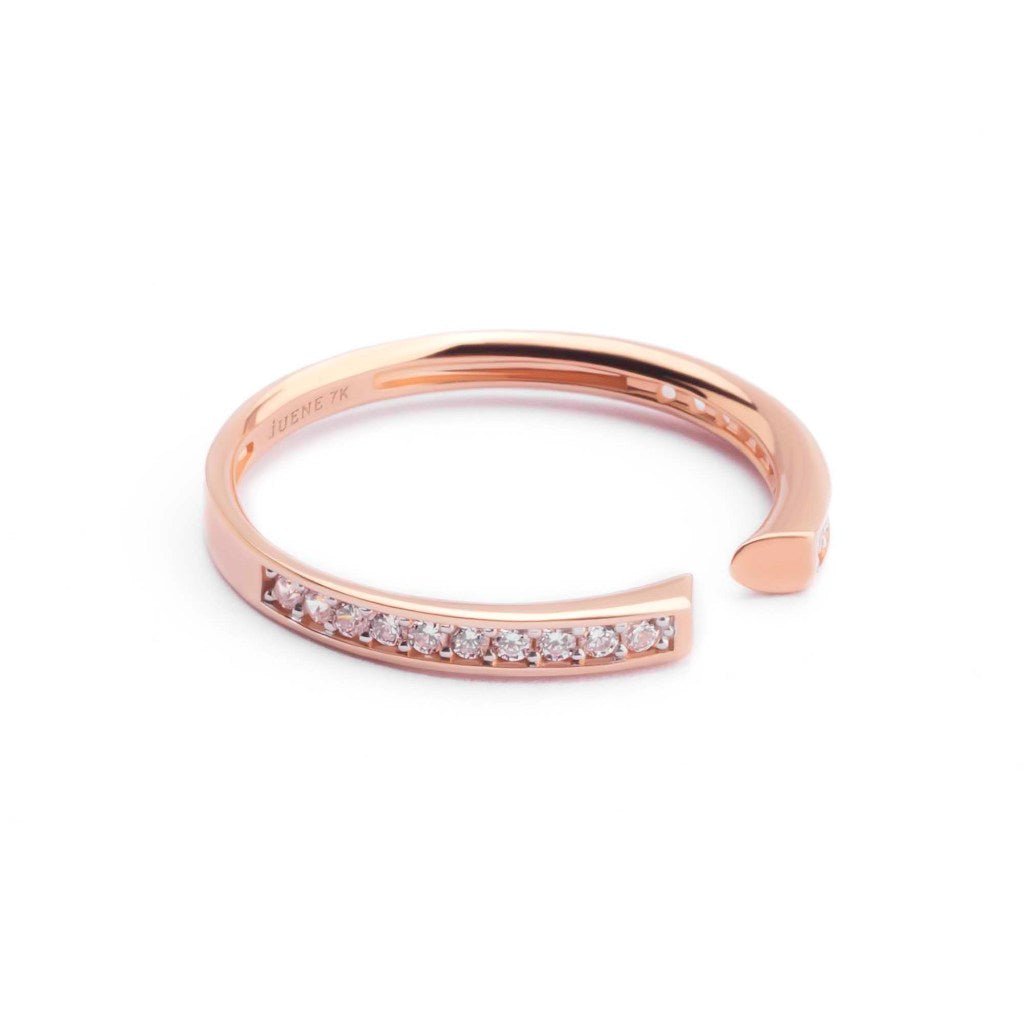 Cincin Emas 7k - Kalea Gold Ring - Treasure Collection - Juene Jewelry - Juene
