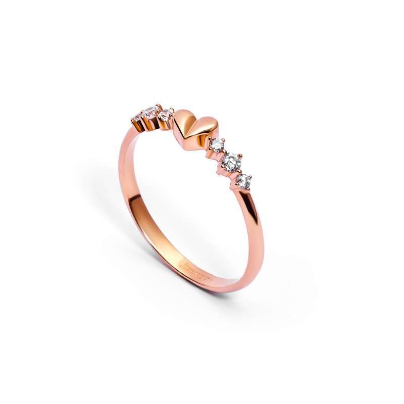 Cincin Emas 7k - Leva Gold Ring - Garden Collection - Juene Jewelry - Juene