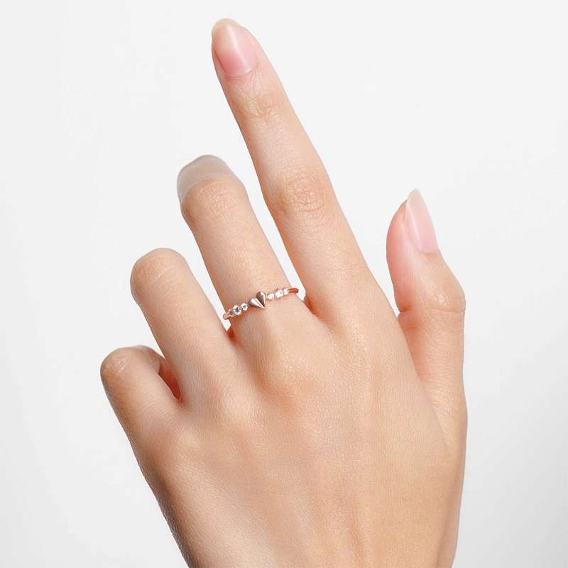 Cincin Emas 7k - Leva Gold Ring - Garden Collection - Juene Jewelry - Juene