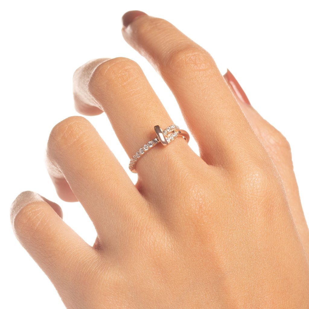 Cincin Emas 7k - Liana Gold Ring - Adorn 03 Collection - Juene Jewelry - Juene