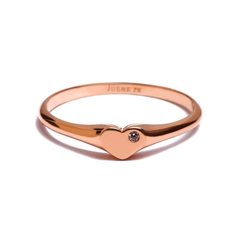 Cincin Emas 7k - Lovely Gold Ring - Luxia Collection - Juene Jewelry - Juene