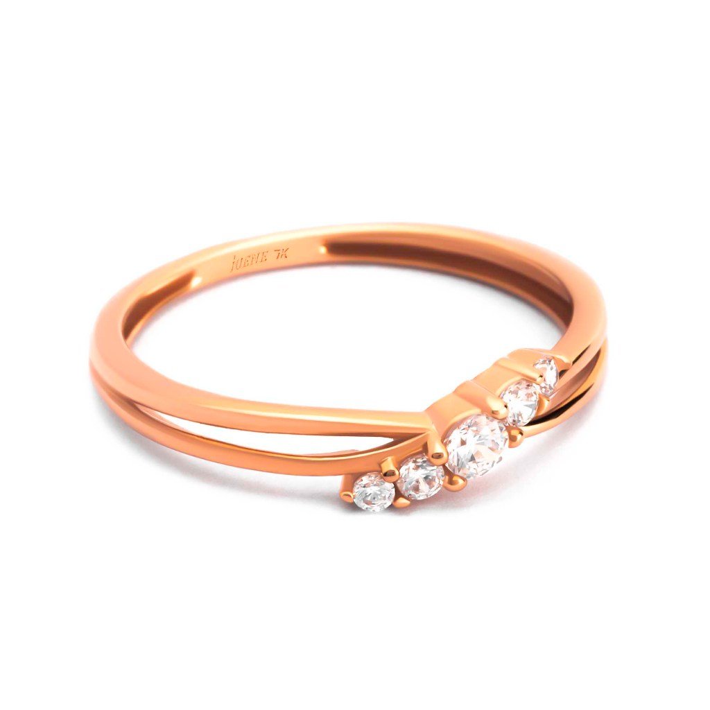 Cincin Emas 7k - Nara Gold Ring - Adorn 03 Collection - Juene Jewelry - Juene