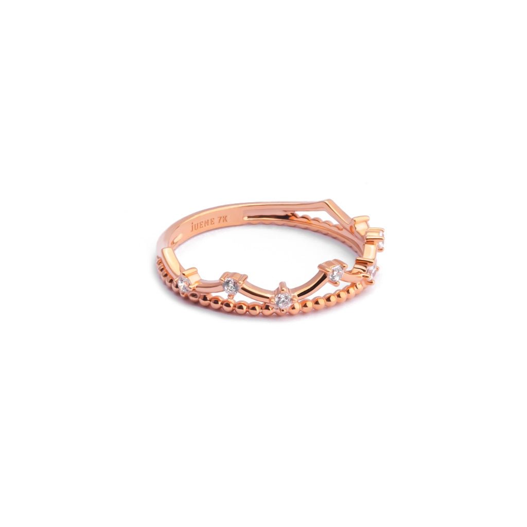 Cincin Emas 7k - Seria Gold Ring - Huda Collection - Juene Jewelry - Juene