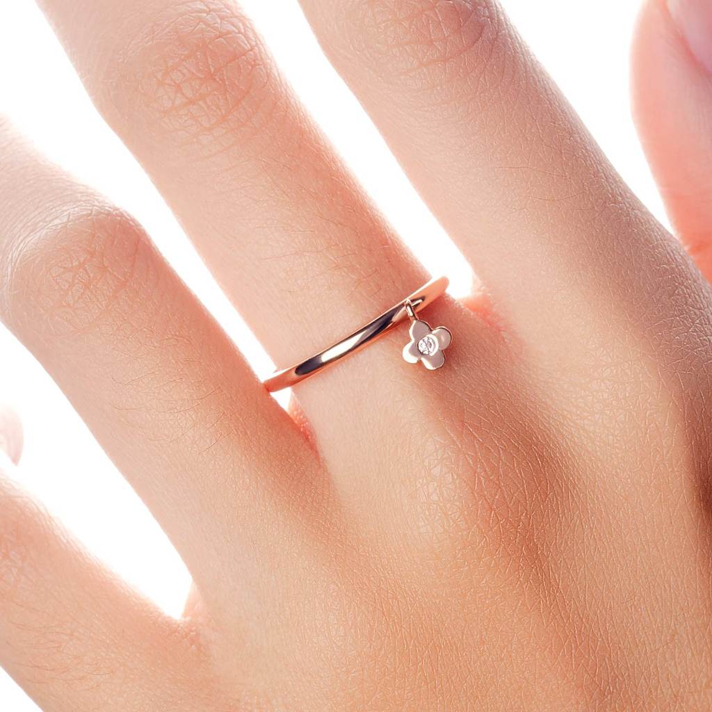 Cincin Emas 7k - Sitha Gold Ring - Treasure Collection - Juene Jewelry - Juene