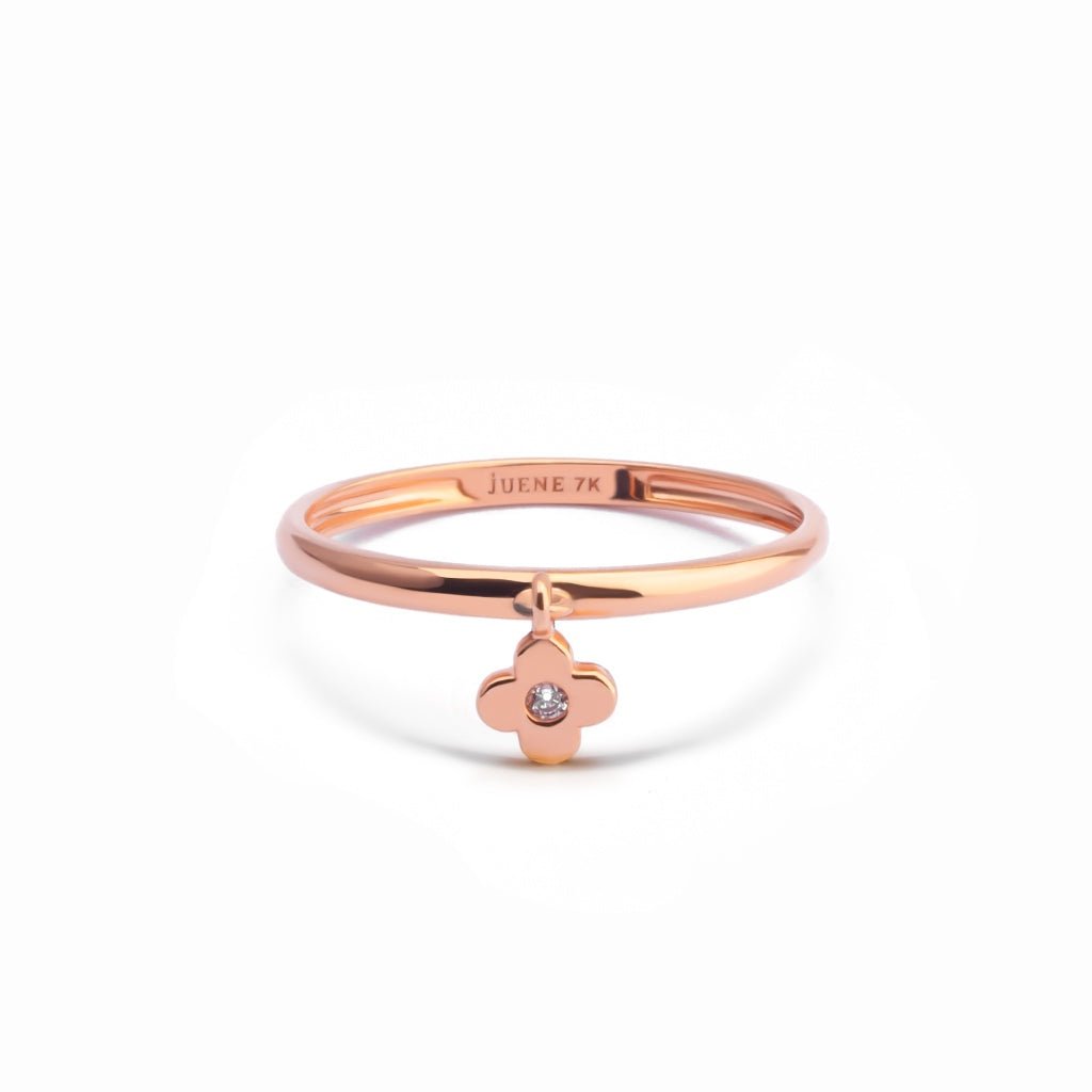 Cincin Emas 7k - Sitha Gold Ring - Treasure Collection - Juene Jewelry - Juene