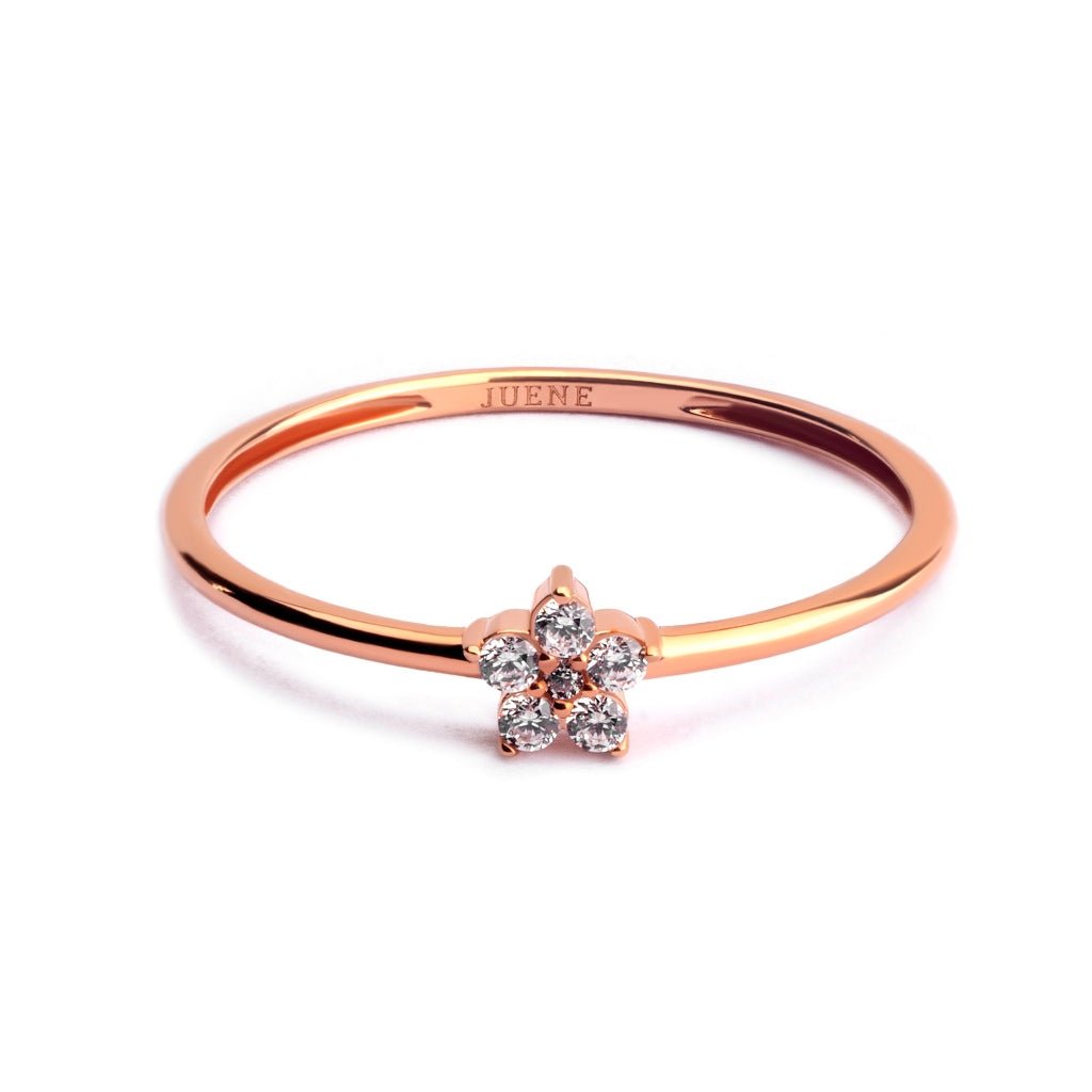 Cincin Emas 7k - Vale Gold Ring - Fivera Collection - Juene Jewelry - Juene