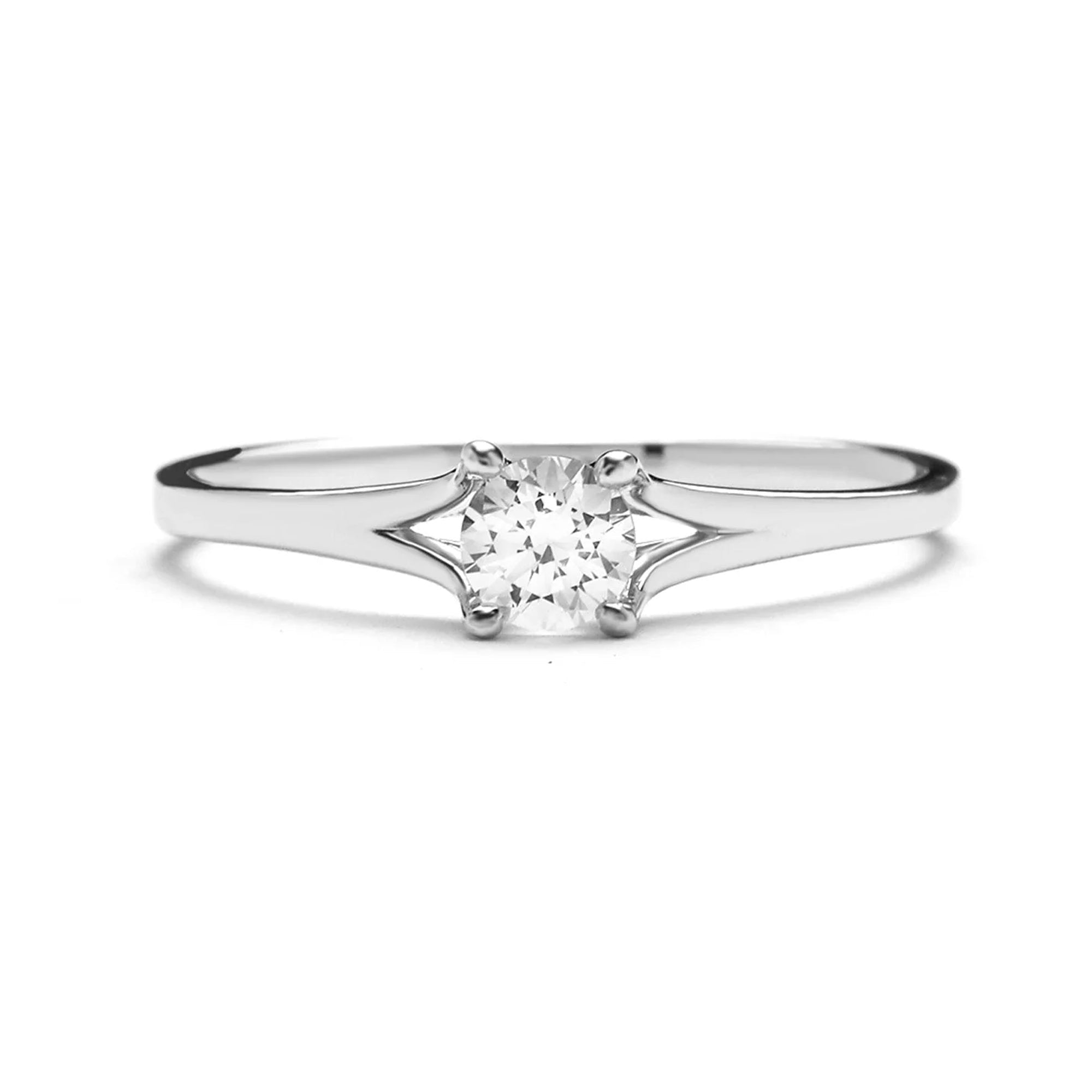 Cincin Emas 8K - Alice Gold Ring 04 - Evelina Collection - Juene Jewelry - Juene Jewelry