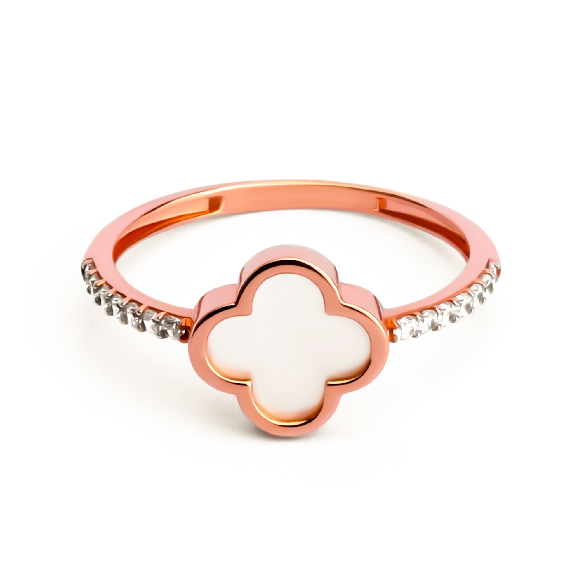 Cincin Emas 8k - Astrid Gold Ring - Evelina Collection - Juene Jewelry - Juene Jewelry