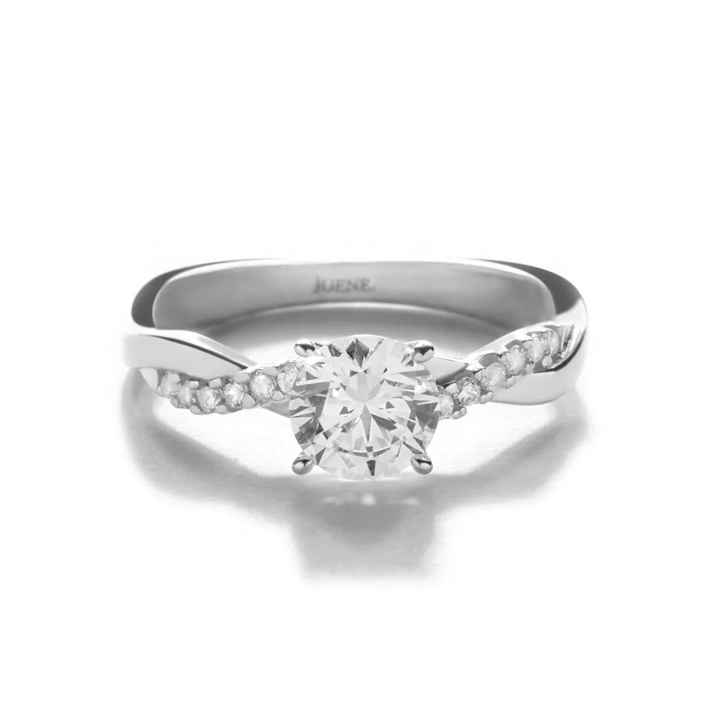 Cincin Emas 8K - Blair Solitaire Gold Ring - Terra Collection - Juene Jewelry - Juene