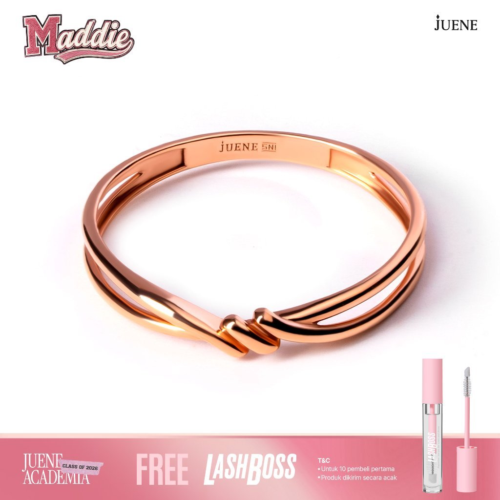 Cincin Emas 8K - Clara Gold Ring - Maddie Collection - Juene Jewelry - Juene