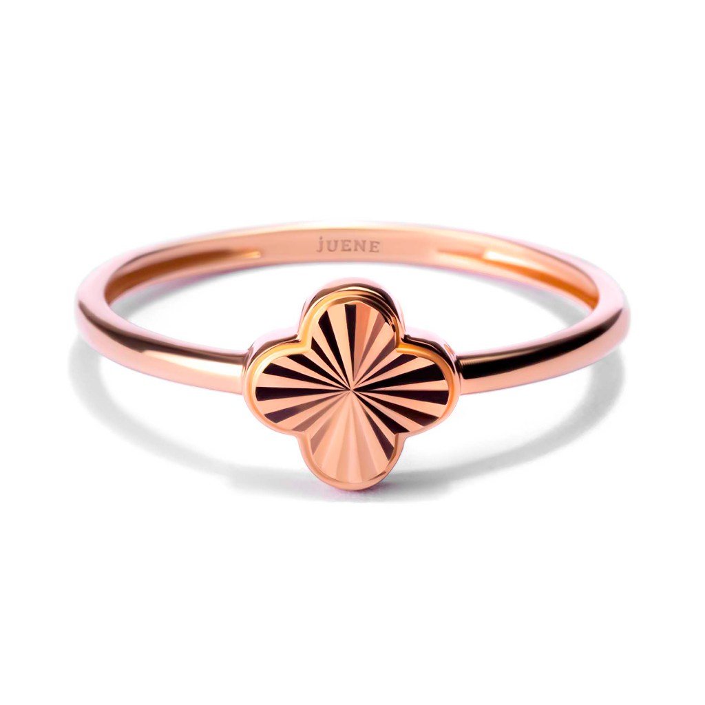 Cincin Emas 8K - Clora Gold Ring - Brianeta Collection - Juene Jewelry - Juene Jewelry