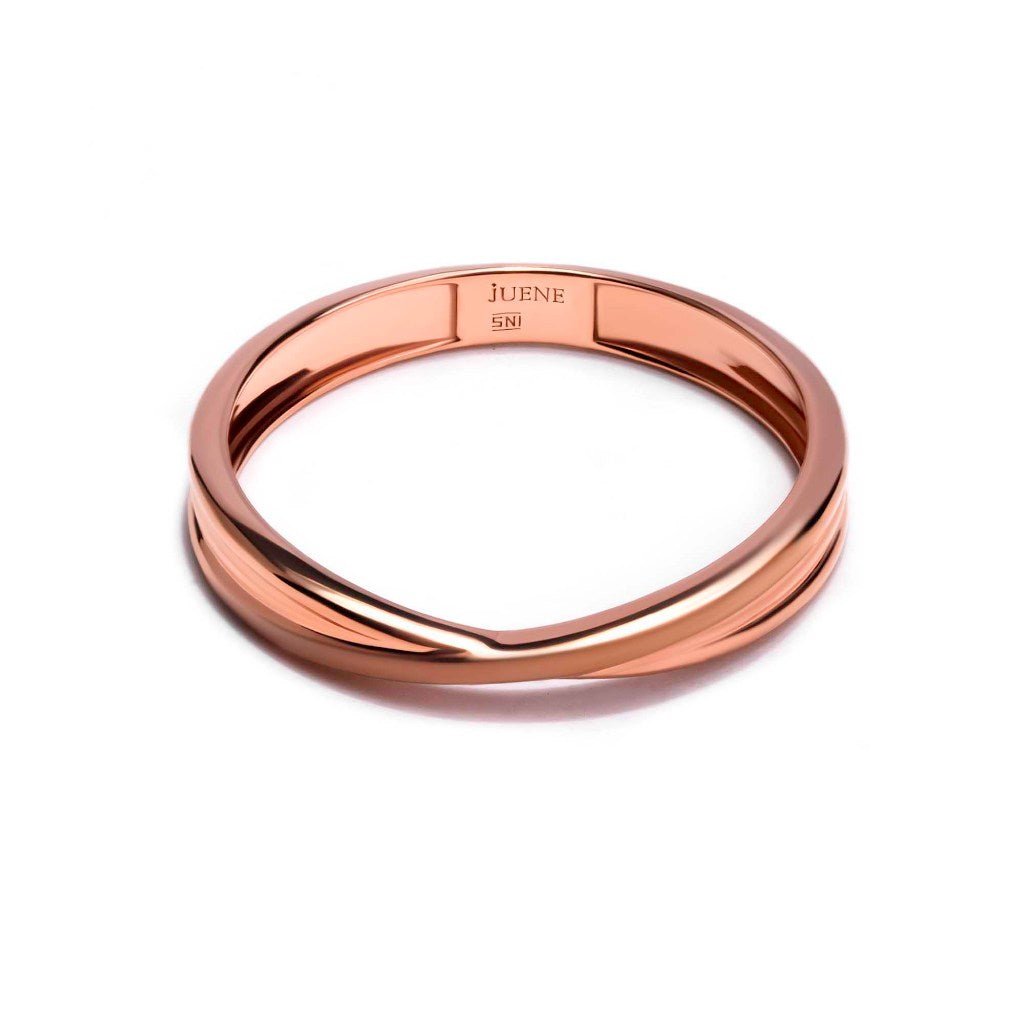 Cincin Emas 8K - Emilia Gold Ring - Veya Collection - Juene Jewelry - Juene