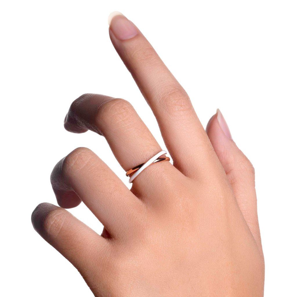 Cincin Emas 8K - Erica Gold Ring - Savara Collection - Juene Jewelry - Juene