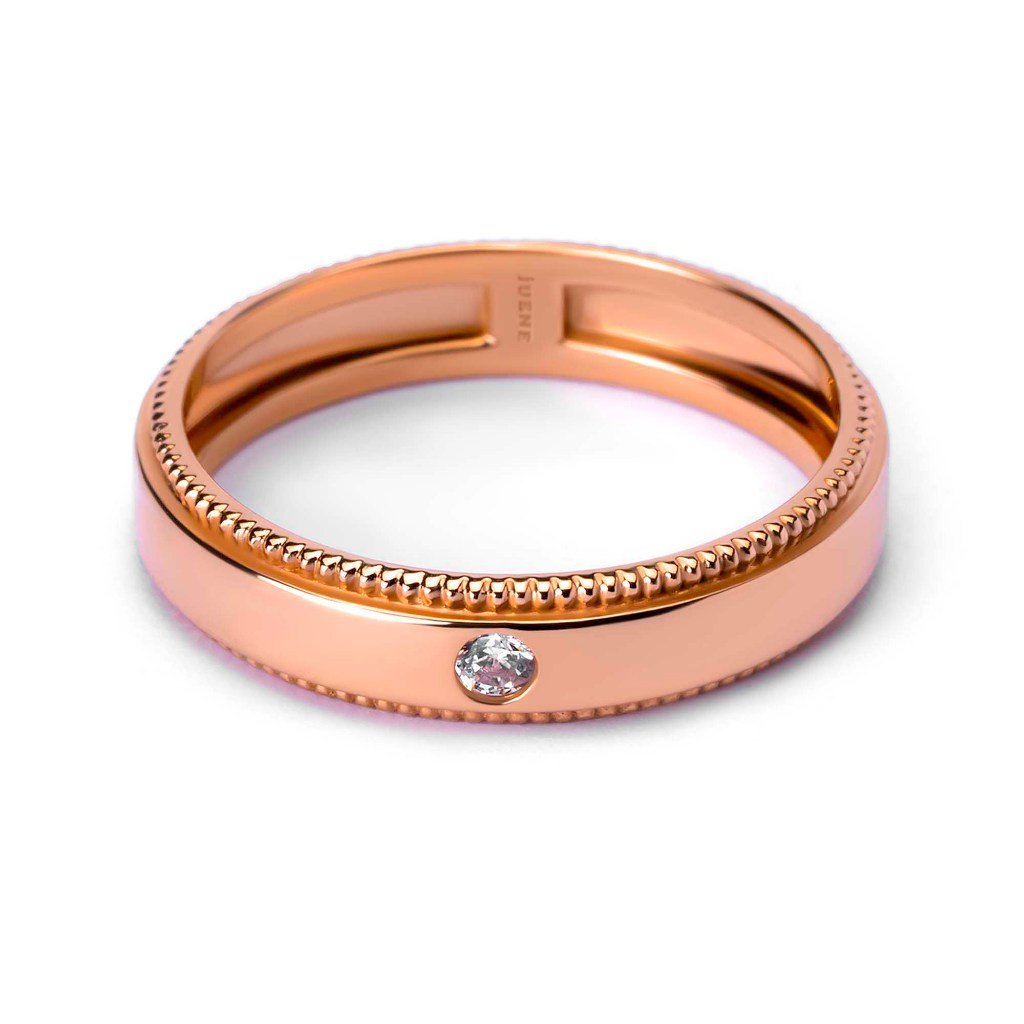 Cincin Emas 8k - Fay Gold Ring - Tally Collection - Juene Jewelry - Juene Jewelry