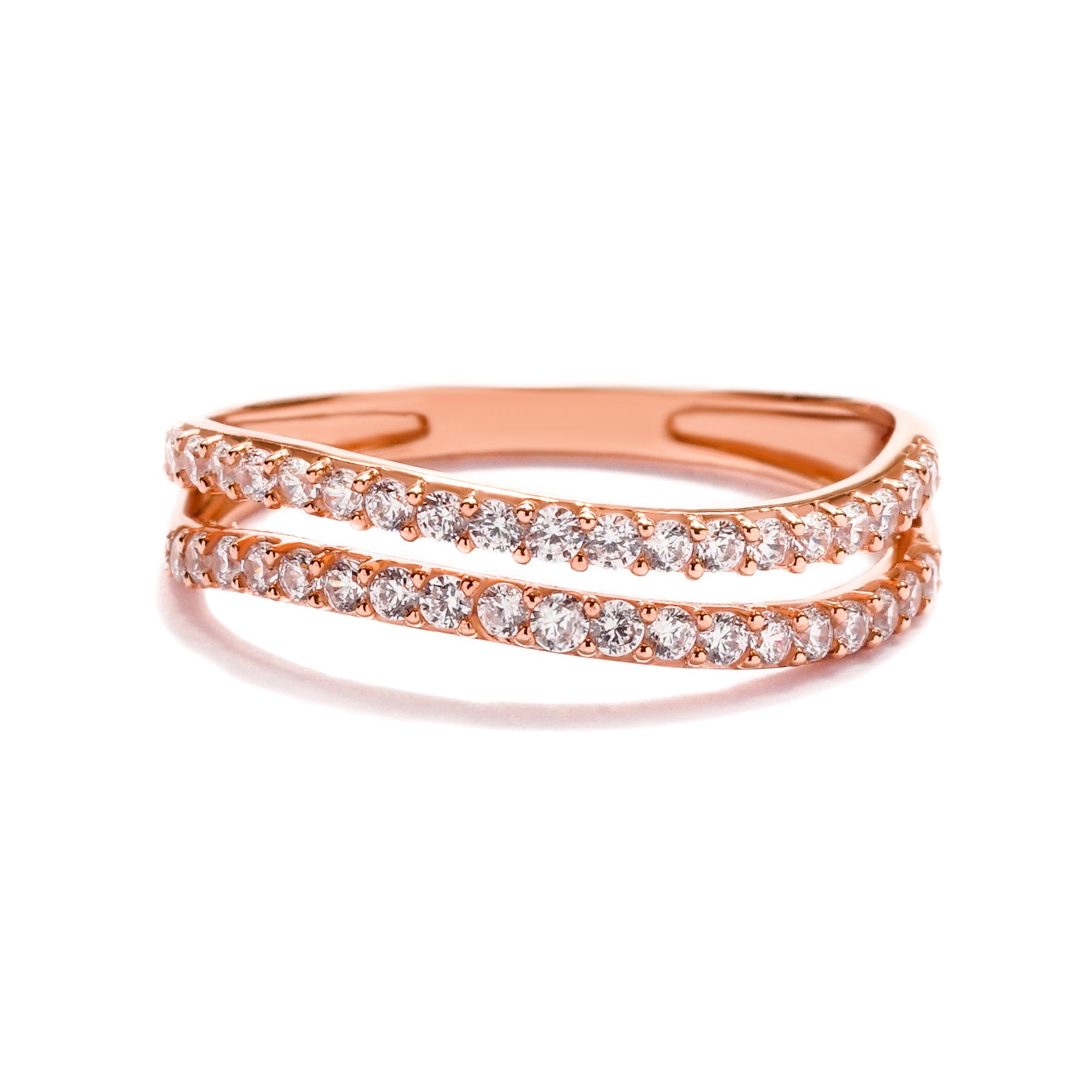 Cincin Emas 8k - Jena Gold Ring - Evelina Collection - Juene Jewelry - Juene Jewelry