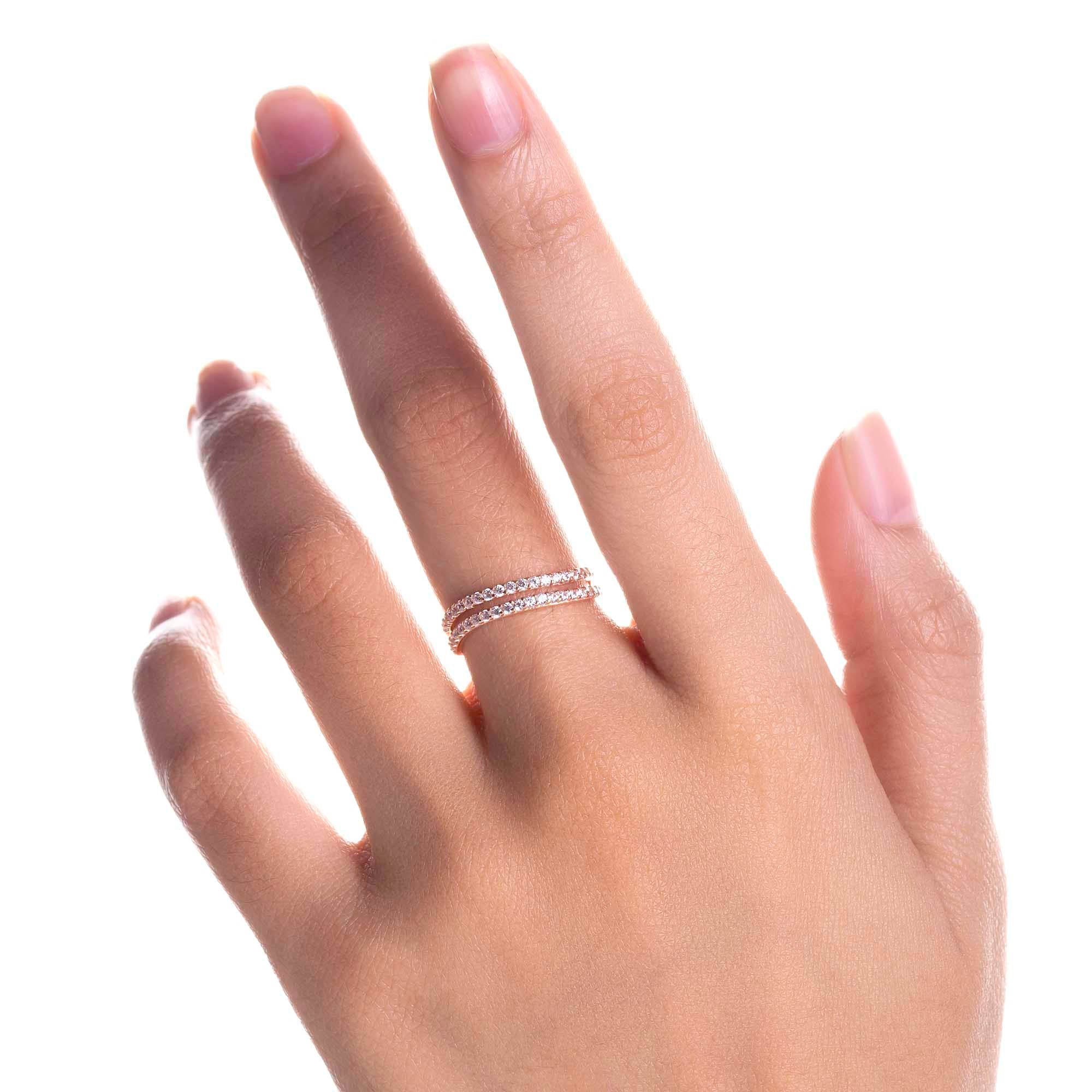 Cincin Emas 8k - Jena Gold Ring - Evelina Collection - Juene Jewelry - Juene Jewelry