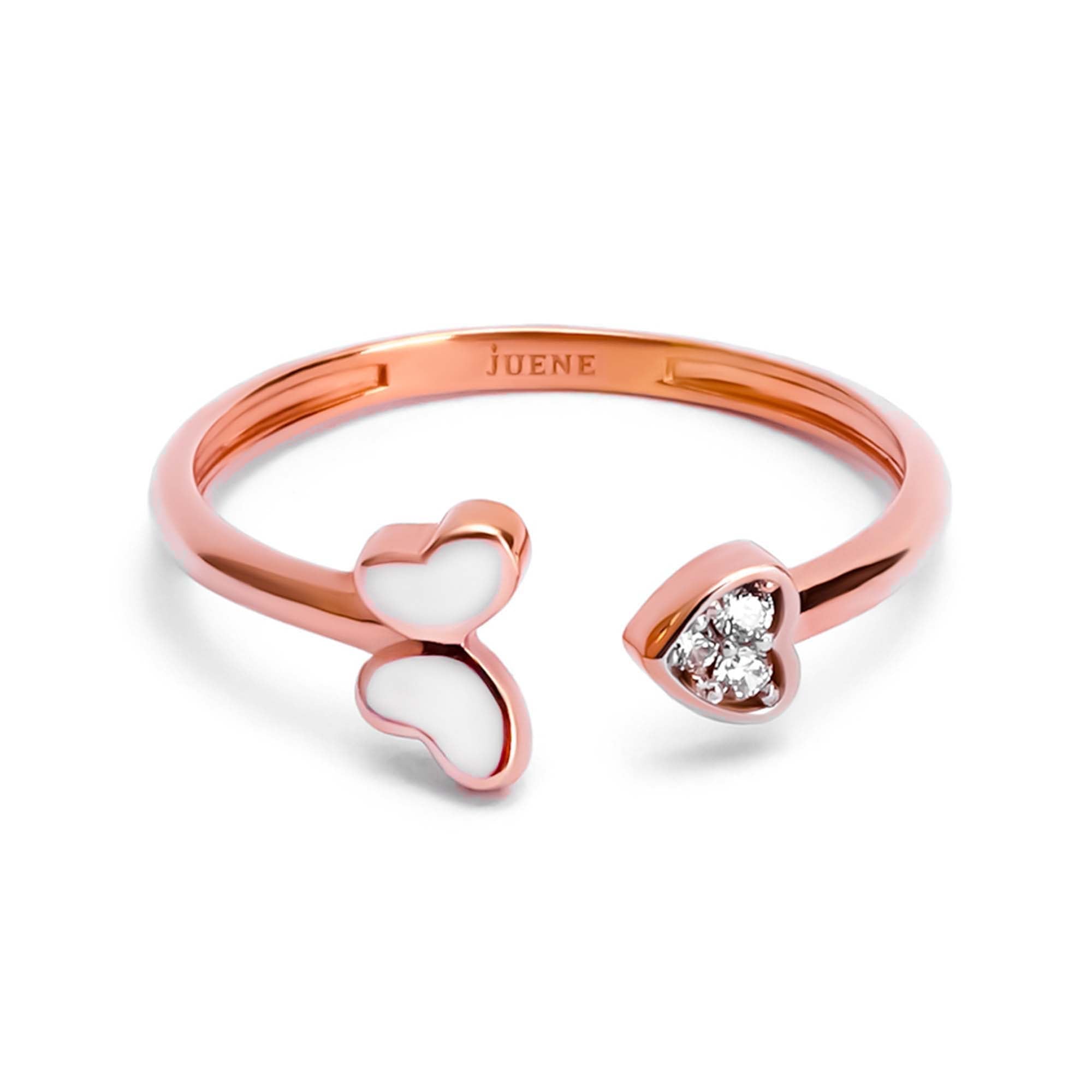 Cincin Emas 8k - Lala Gold Ring - Veya Collection - Juene Jewelry - Juene