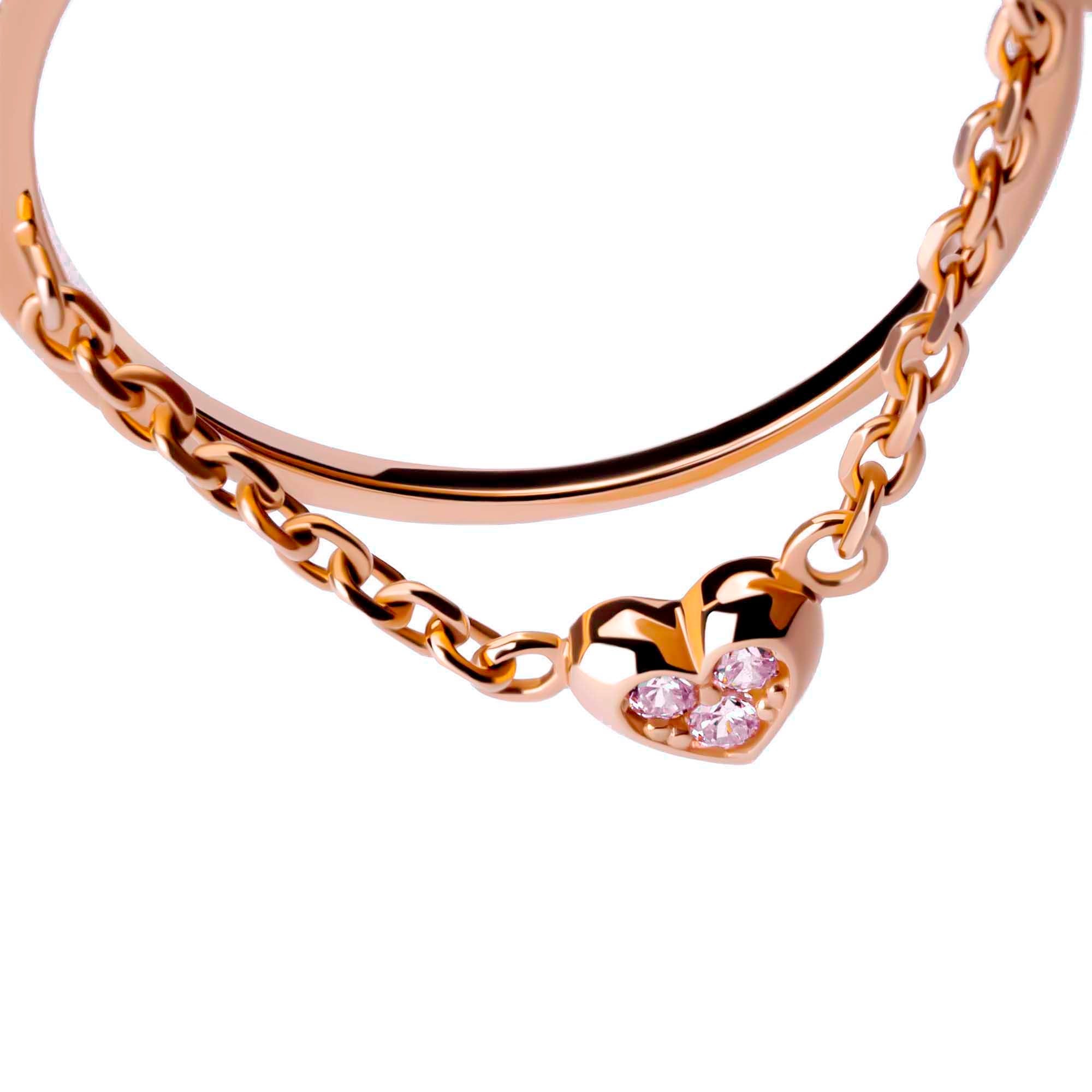 Cincin Emas 8k - Lavina Gold Ring - Tally Collection - Juene Jewelry - Juene