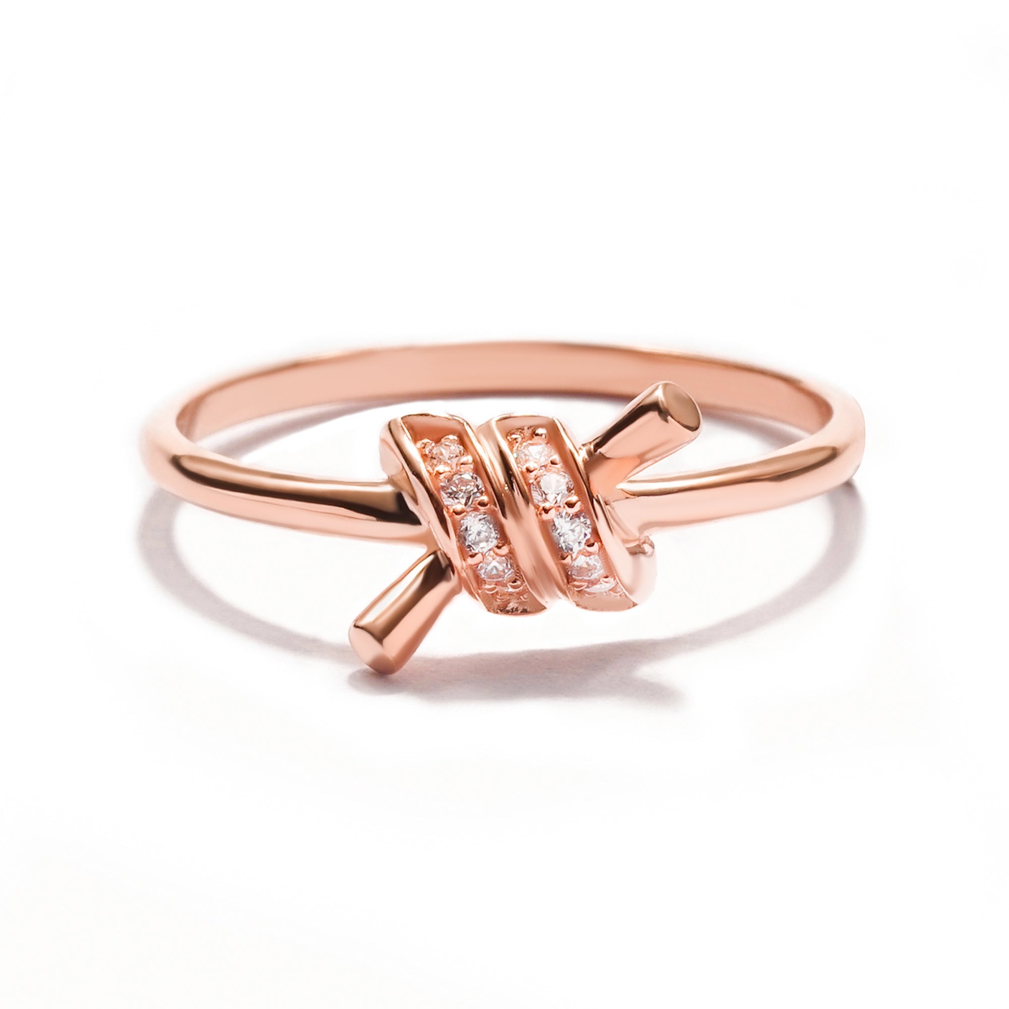 Cincin Emas 8k - Lavita Gold Ring - Evelina Collection - Juene Jewelry - Juene Jewelry