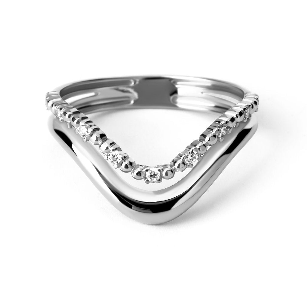 Cincin Emas 8K - Lior Gold Ring 01 - Terra Collection - Juene Jewelry - Juene