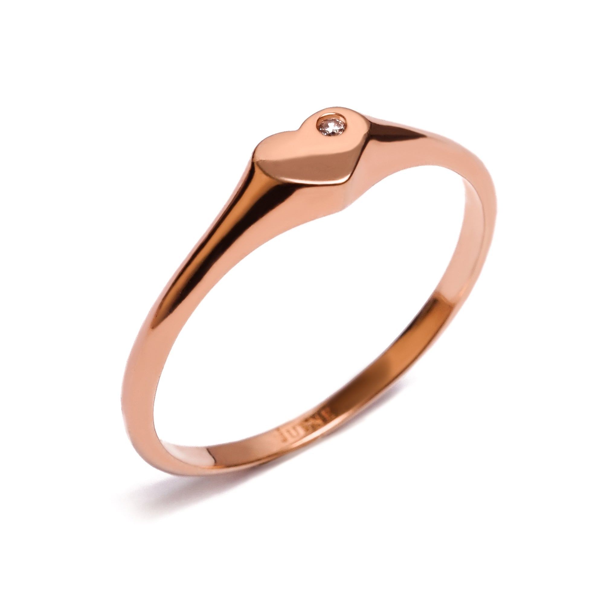 Cincin Emas 8K - Lovely Gold Ring - Veya Collection - Juene Jewelry - Juene