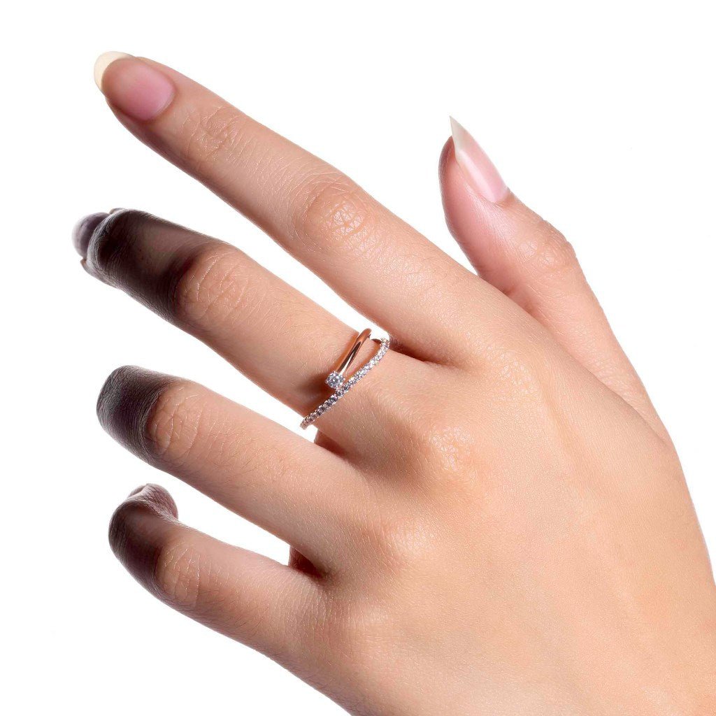 Cincin Emas 8K - Mara Gold Ring - Veya Collection - Juene Jewelry - Juene