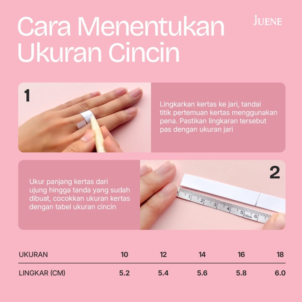 Cincin Emas 8K - Mara Gold Ring - Veya Collection - Juene Jewelry - Juene