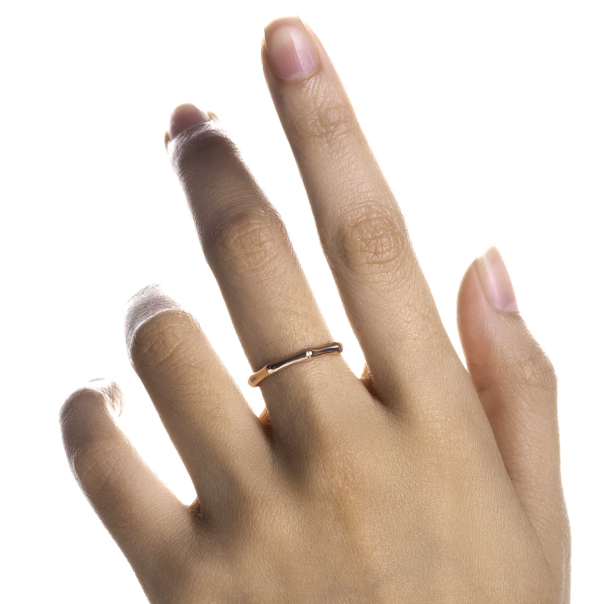 Cincin Emas 8k - Mecal Gold Ring - Evelina Collection - Juene Jewelry - Juene Jewelry