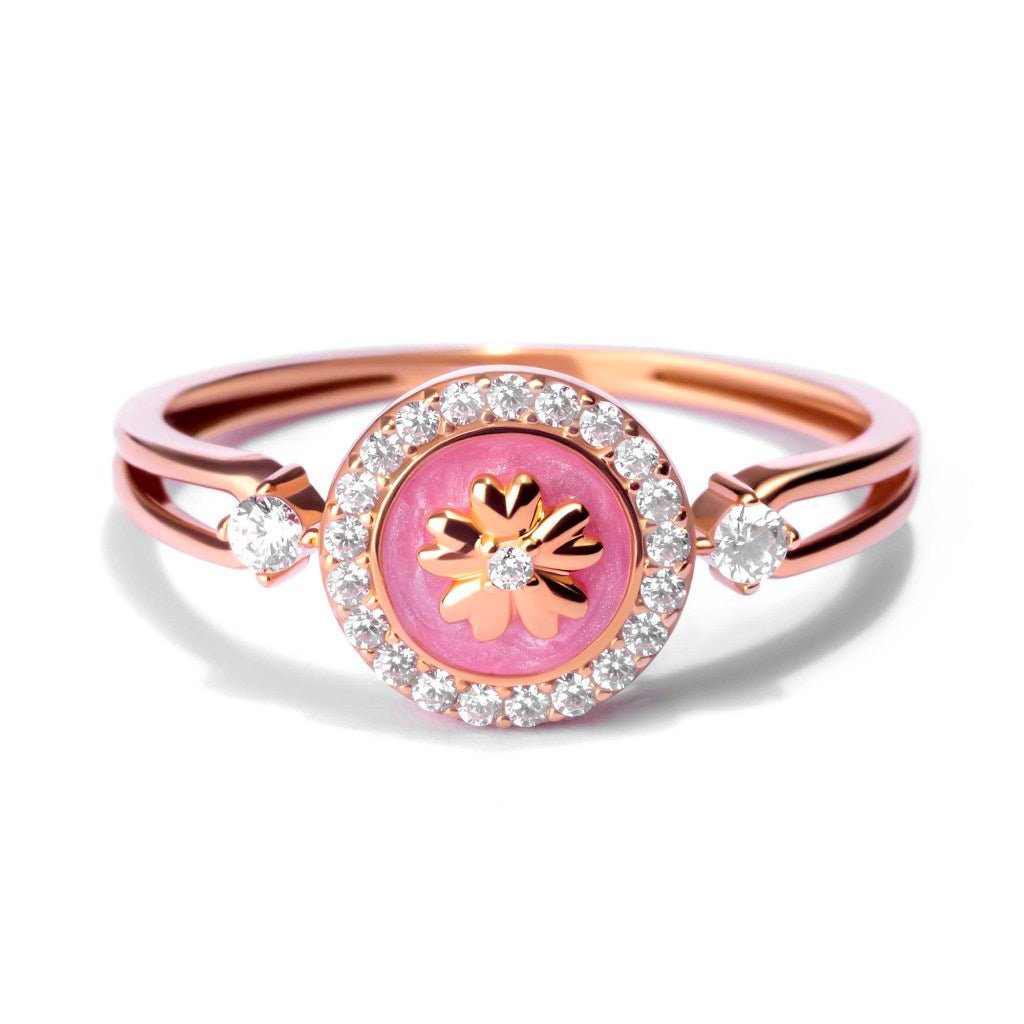 Cincin Emas 8K - Mira Gold Ring - Brianeta Collection - Juene Jewelry - Juene Jewelry