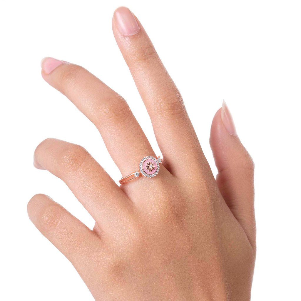 Cincin Emas 8K - Mira Gold Ring - Brianeta Collection - Juene Jewelry - Juene Jewelry