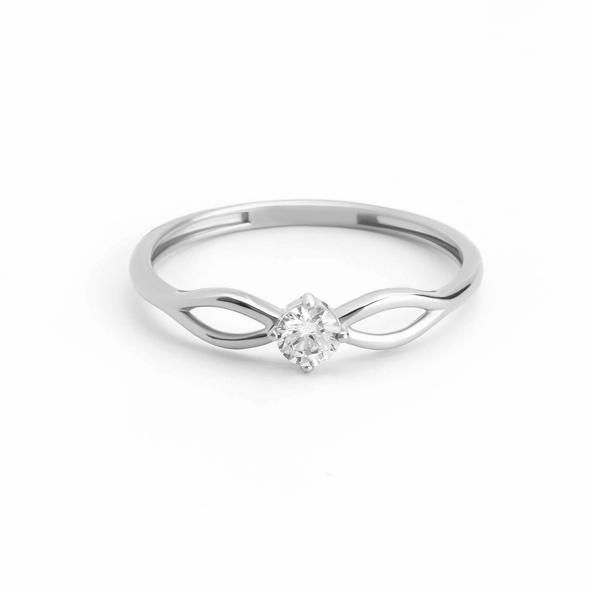 Cincin Emas 8k - Mira Gold Ring - tally Collection - Juene Jewelry - Juene Jewelry