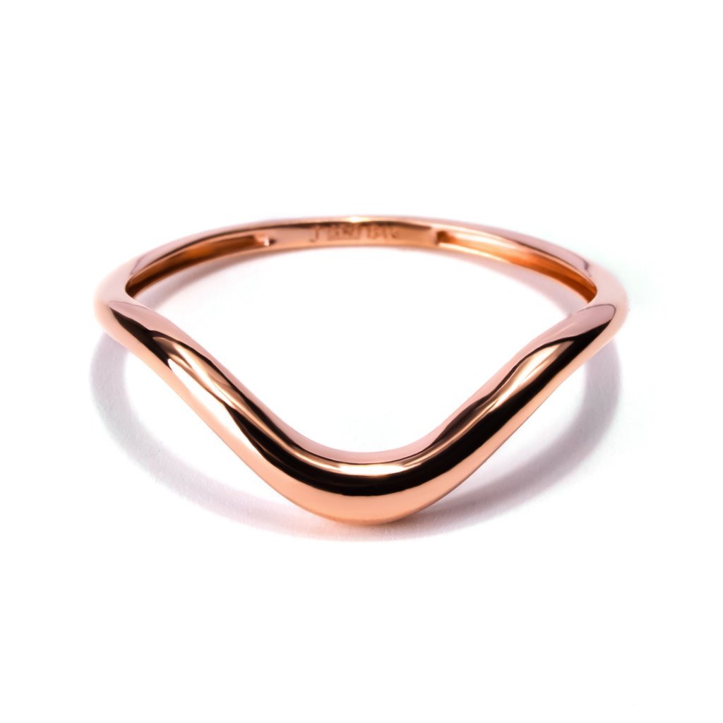 Cincin Emas 8K - Nami Gold Ring 01 - Viviene Collection - Juene Jewelry - Juene