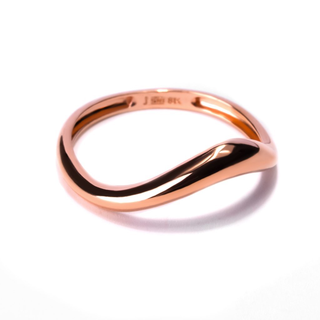Cincin Emas 8K - Nami Gold Ring 02 - Viviene Collection - Juene Jewelry - Juene