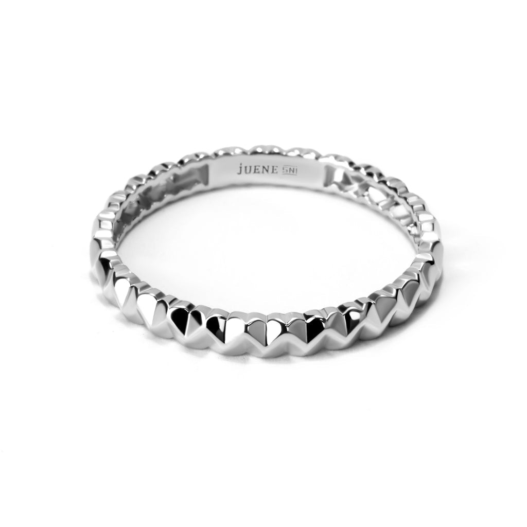 Cincin Emas 8K - Rowan Gold Ring - Terra Collection - Juene Jewelry - Juene