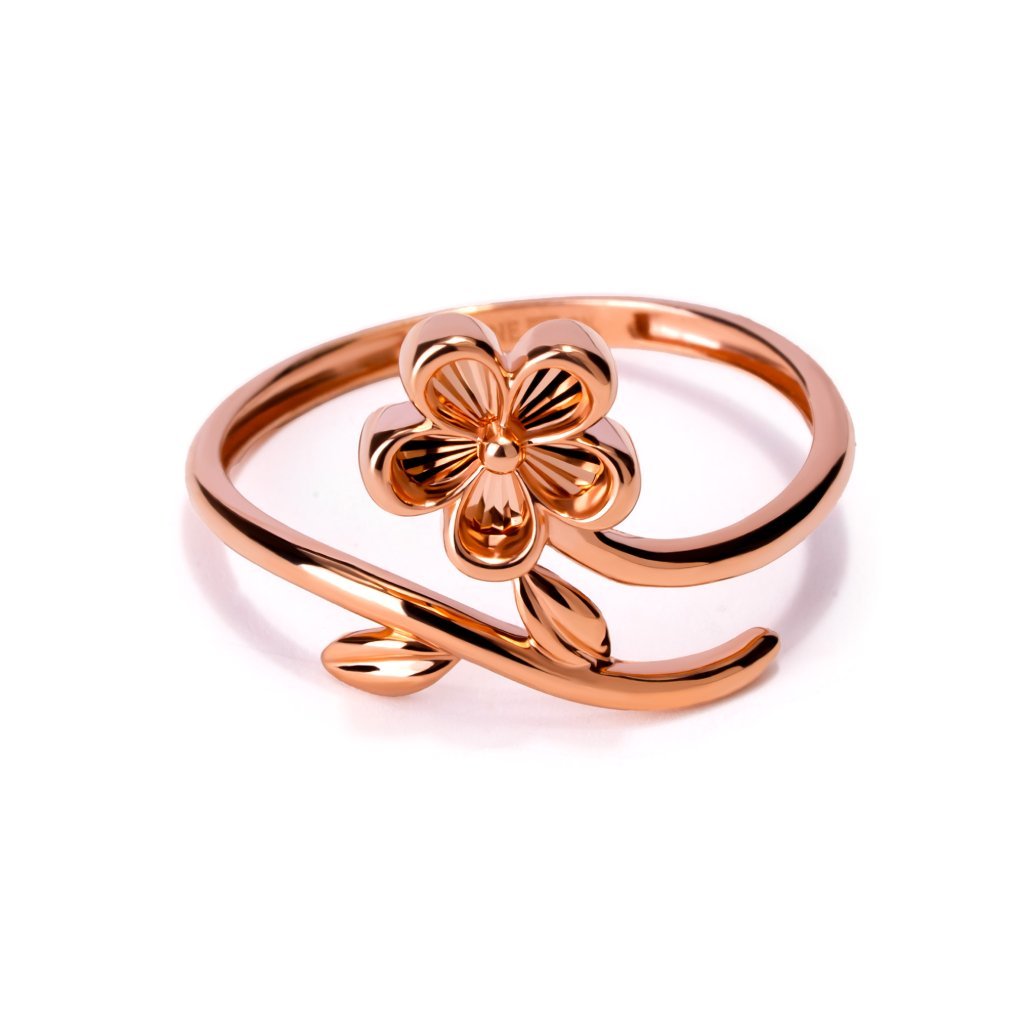 Cincin Emas 8K - Sary Gold Ring 02 - Viviene Collection - Juene Jewelry - Juene