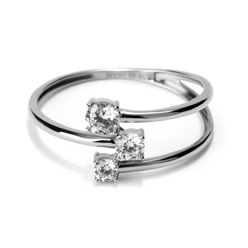 Cincin Emas 8K - Sila Gold Ring 03 - Viviene Collection - Juene Jewelry - Juene