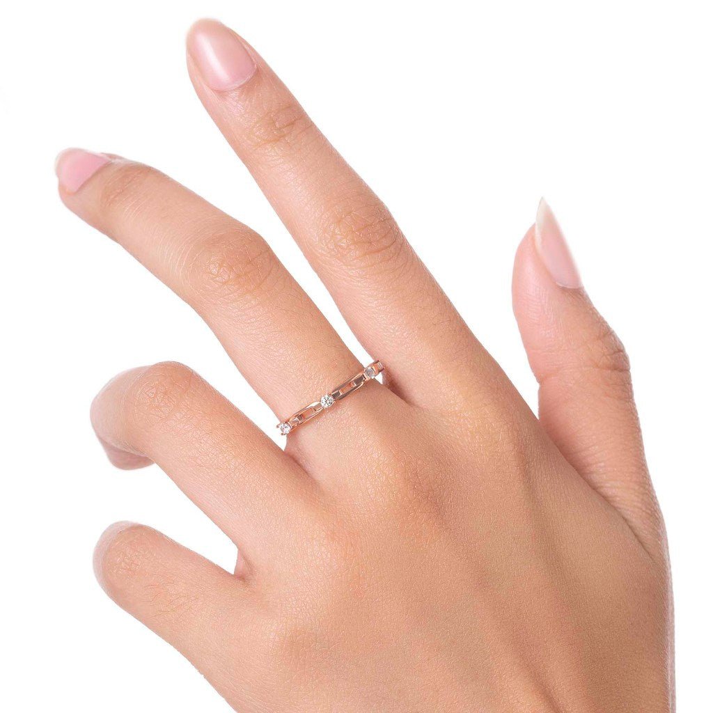 Cincin Emas 8K - Sita Gold Ring - Brianeta Collection - Juene Jewelry - Juene Jewelry